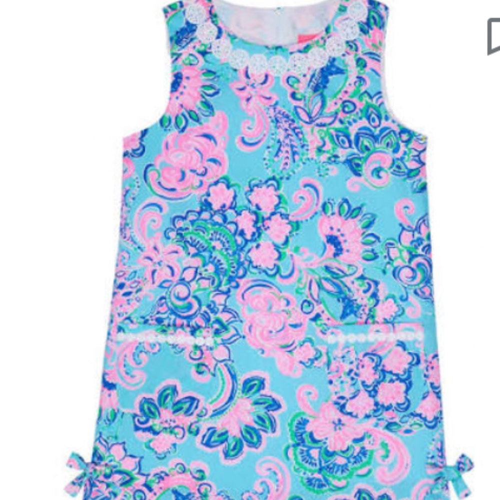 NWT Lilly Pulitzer Little Lilly shift dress in Jungle Sunrise